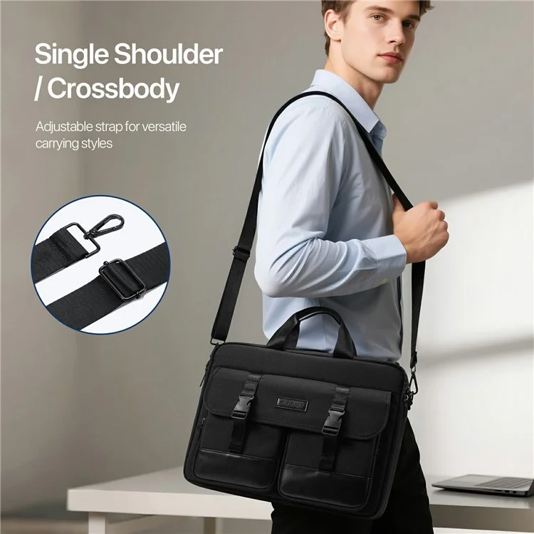 DUX DUCIS SERIE EDGE 14 - 15,4 Borsa per Laptop Portatile in Poliestere