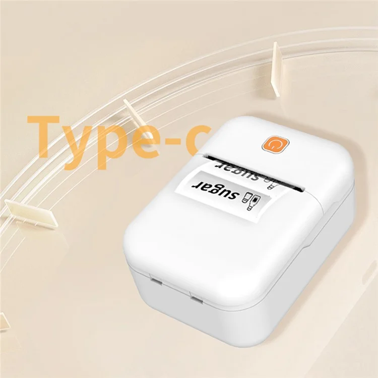 Y2 Portable Thermal Label Printer 200DPI Wireless Bluetooth-Compatible Handheld Label Maker