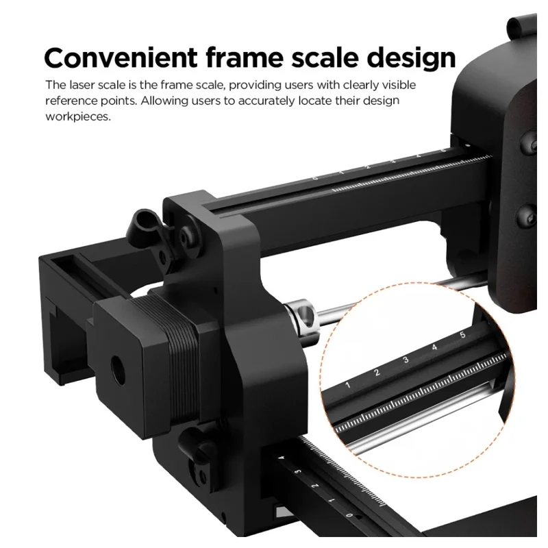 ACMER S1 3.5W Mini Laser Engraving Machine Portable Engraver for Wood Plastic Paper Leather - US Plug