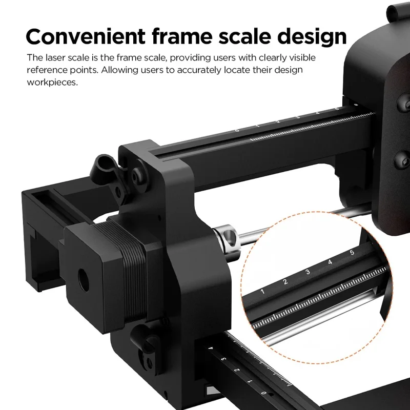 ACMER S1 6W Mini Macchina per Incisione Laser Portatile per Legno Plastica Carta Pelle - Spina USA