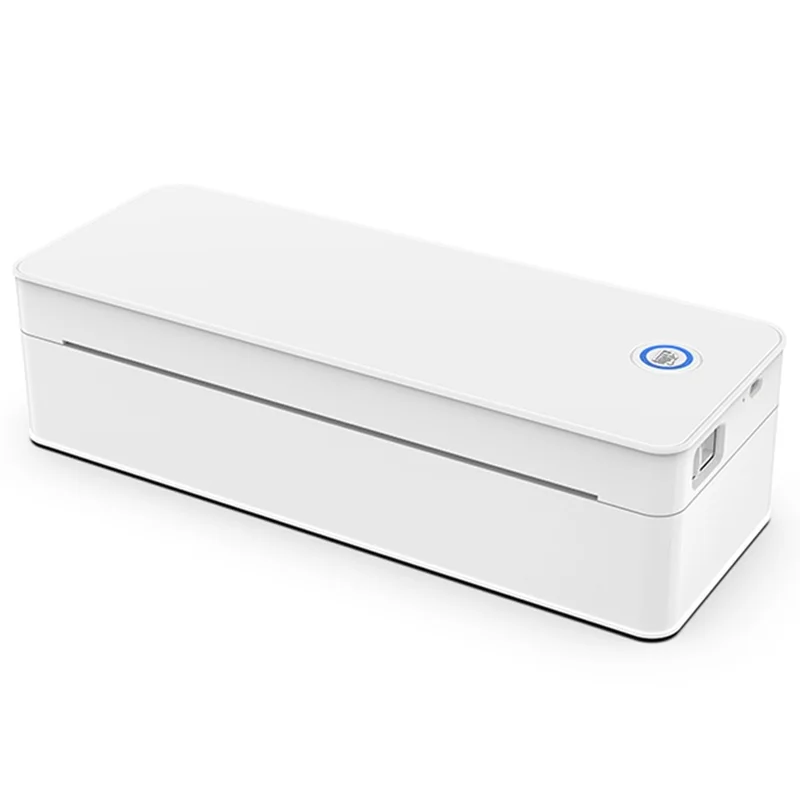 Stampante termica A4 wireless Bluetooth portatile per Windows / iOS / Android - Bianca