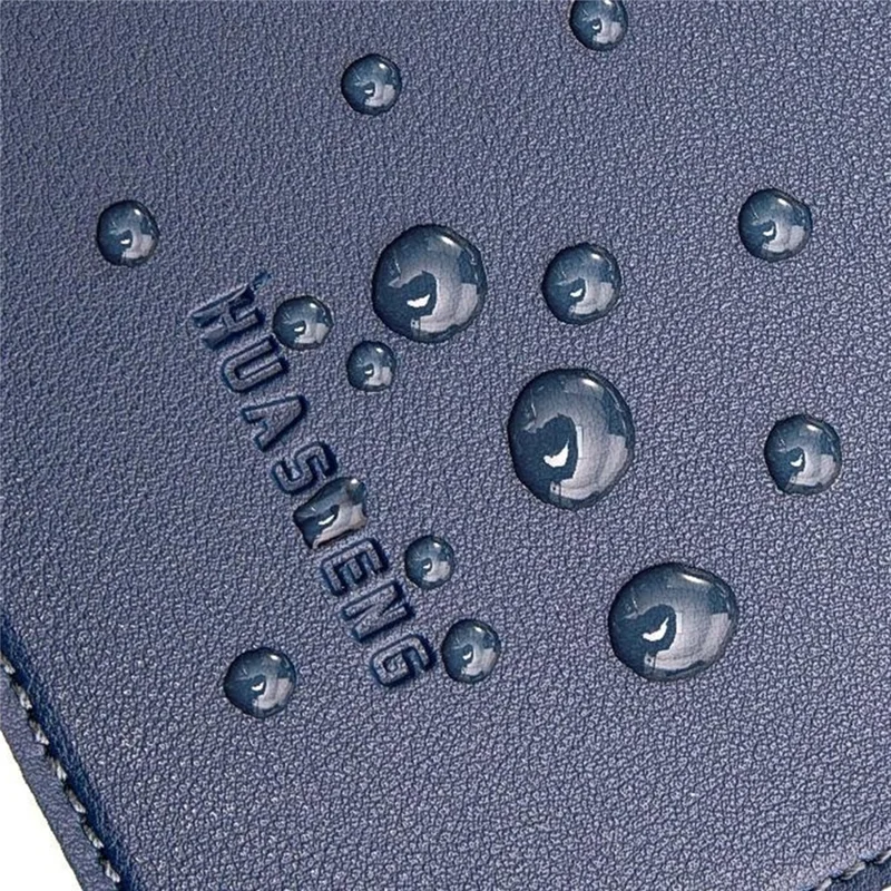 HUASHENG For 13  /  13.3  /  14 Inch Laptop Sleeve Ultra Thin PU Leather Portable Non Magnetic Vertical Notebook Bag - Light Brown