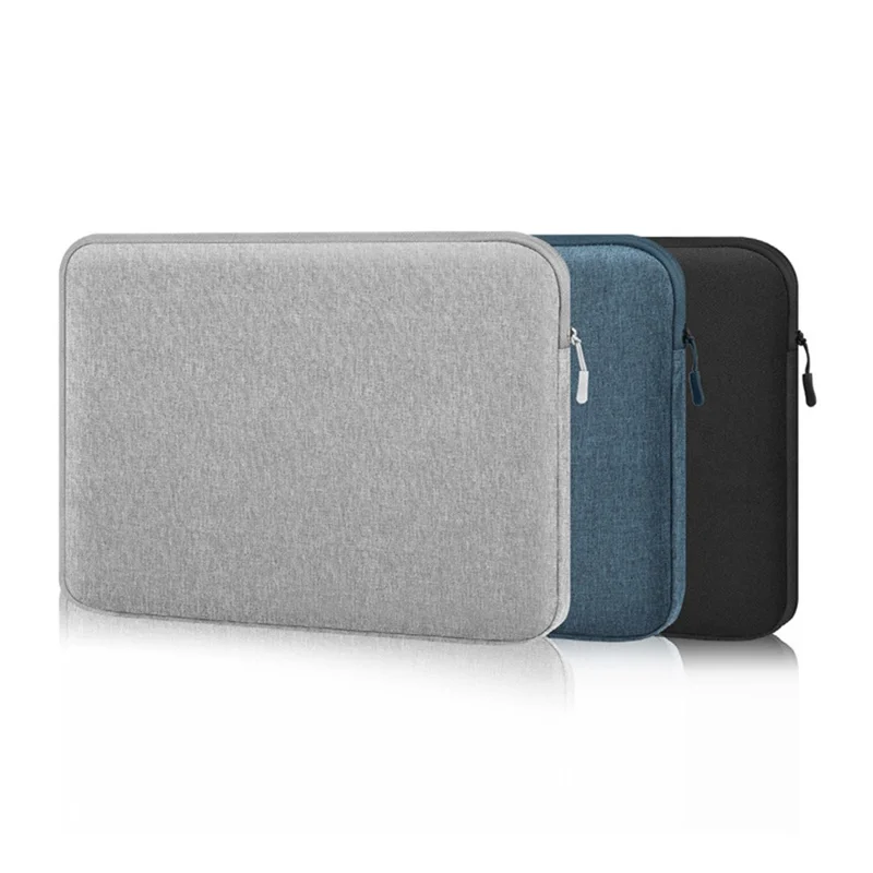 HAWEEL For 9.7-11 Inch Tablets Sleeve Bag Polyester Velvet Lining Protective Pouch, 27.5 x 20.5cm - Blue
