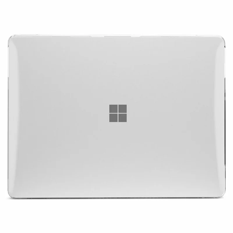 For Microsoft Surface Laptop 13-inch Crystal Clear Case Hard PC Computer Protective Cover - Transparent