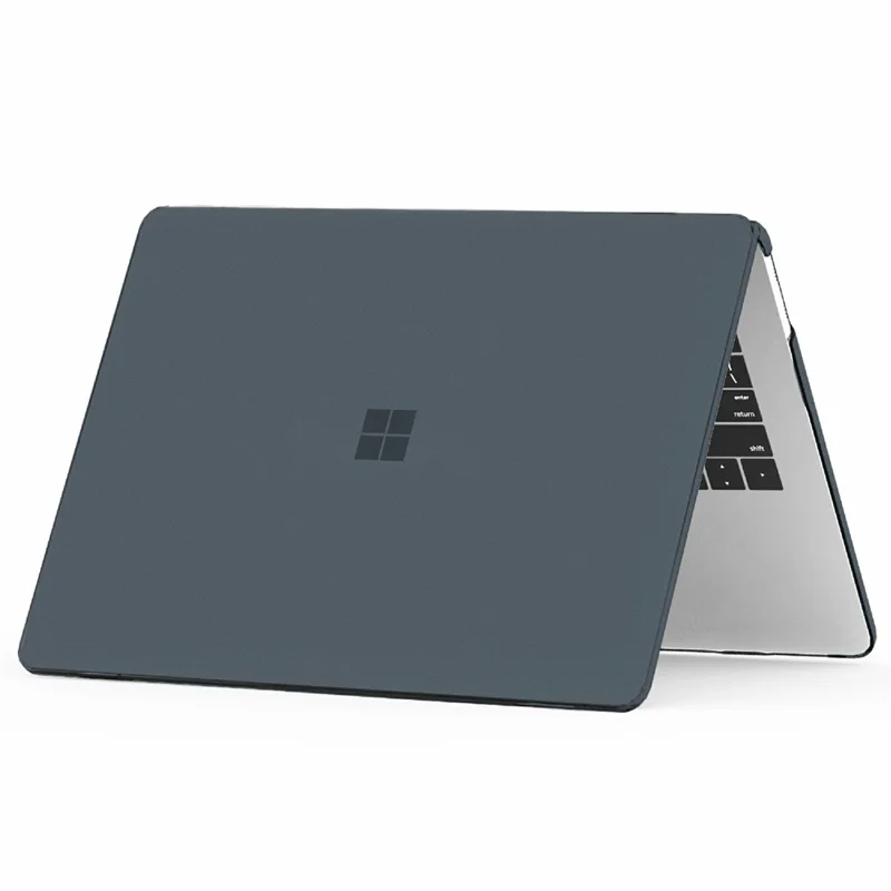 For Microsoft Surface Laptop 13-inch Matte Case Hard PC Laptop Cover - Black
