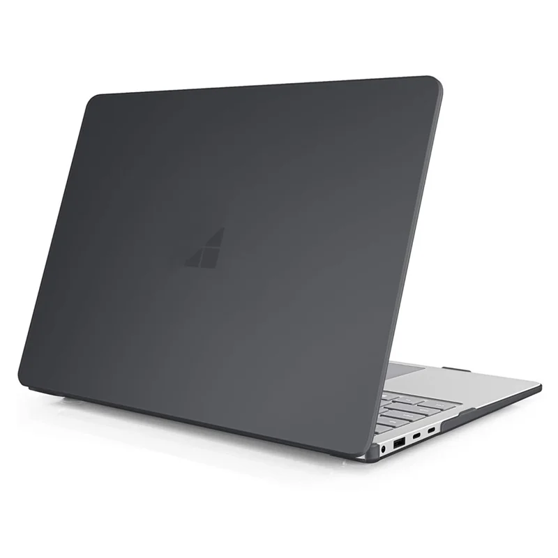 ENKAY HAT PRINCE For Microsoft Surface Laptop 15 (2037) Matte Laptop Case Hard PC Anti-fingerprint Shockproof Cover - Black