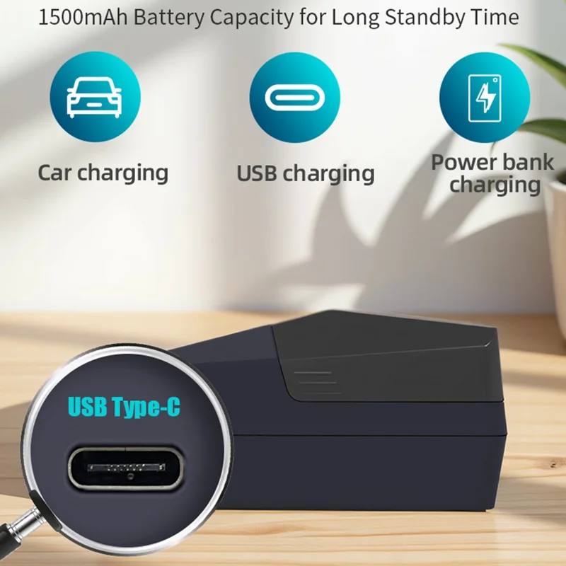 ZJ-5820 58 mm handthermische etikettenprinter USB en Bluetooth-compatibele draagbare printer, snel en helder afdrukken met indicatie bij papierstilstand