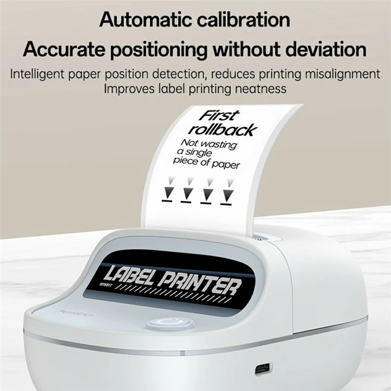 YESIDO SP10 Portable Thermal Label Printer Wireless High Resolution 203 DPI Mini Printer