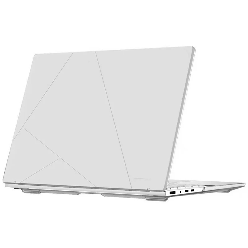 For Asus Zenbook 14 2025  /  2024 Laptop Case Anti-scratch Matte Finish Hard PC Cover - Transparent
