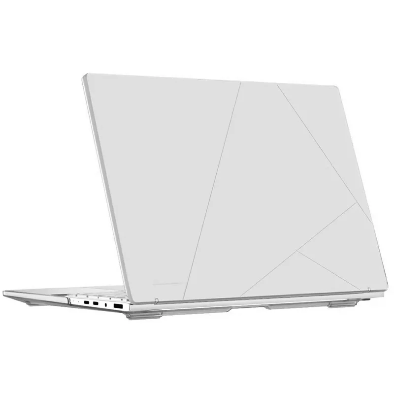 For Asus Zenbook 14 2025  /  2024 Laptop Case Anti-scratch Matte Finish Hard PC Cover - Transparent
