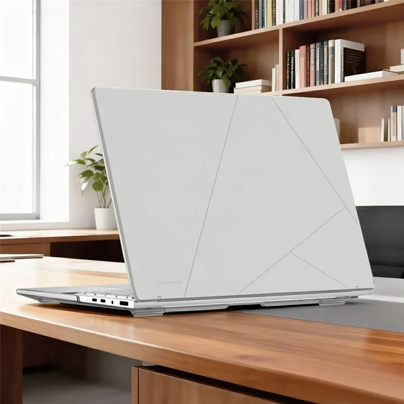 For Asus Zenbook 14 2025  /  2024 Laptop Case Anti-scratch Matte Finish Hard PC Cover - Transparent