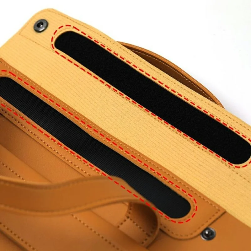 Borsa per Laptop da 13,3 / 14 Pollici in PU Pelle con Doppia Tasca, Design Fisarmonica con Multi-Scomparto, Borsa Tote Universale - Verde