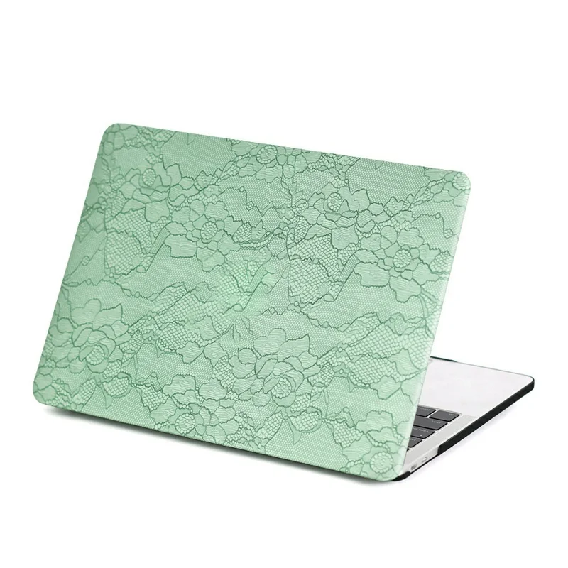 Bulk Purchasing Laptop Case for MacBook Air 15 inch (2025) / (2024) A3114 / (2023) A2941 PU Leather + PC Cover - Cyan
