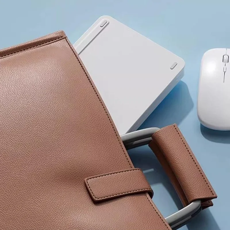 Мини-портативный беспроводной складной набор клавиатура и мышь B203B с Bluetooth, подзаряжаемая клавиатура с 67 клавишами, белая, для дома и офиса - Белый