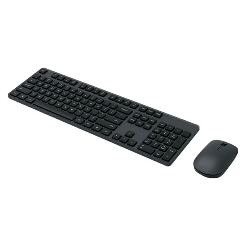 XIAOMI WXJS03YM 104-Key Wireless Keyboard and 1000DPI Mouse Combo Set for Home Office - Black