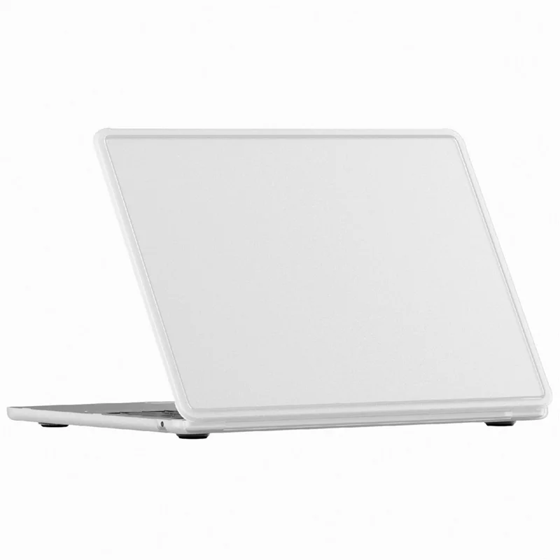 For MacBook Air 13 inch (2026) / (2025) / (2024) / (2022) Protective Case Matte PC Hard Shell Laptop Cover - White