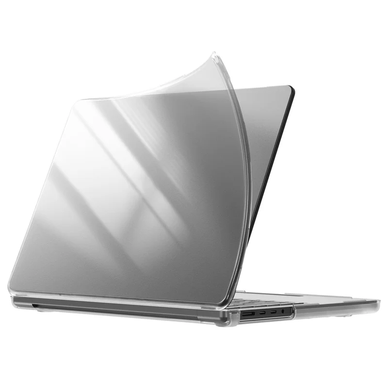Protective Case for MacBook Pro 14 inch (2026) / (2025) / (2024) / (2023) / (2022) / (2021) Drop Proof Matte PC + TPU Laptop Cover - Transparent