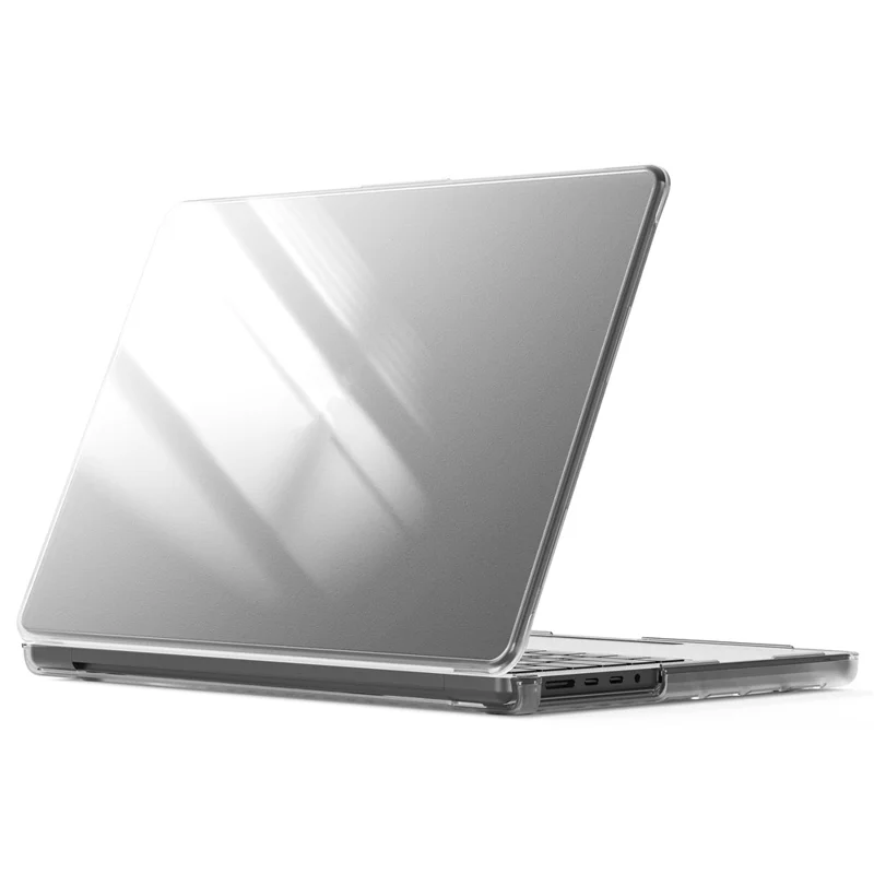 Protective Case for MacBook Pro 14 inch (2026) / (2025) / (2024) / (2023) / (2022) / (2021) Drop Proof Matte PC + TPU Laptop Cover - Transparent