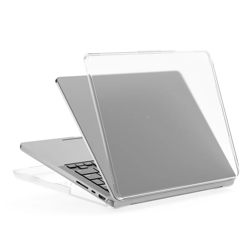 Protective Case for MacBook Pro 14 inch (2026) / (2025) / (2024) / (2023) / (2022) / (2021) Drop Proof Matte PC + TPU Laptop Cover - Transparent
