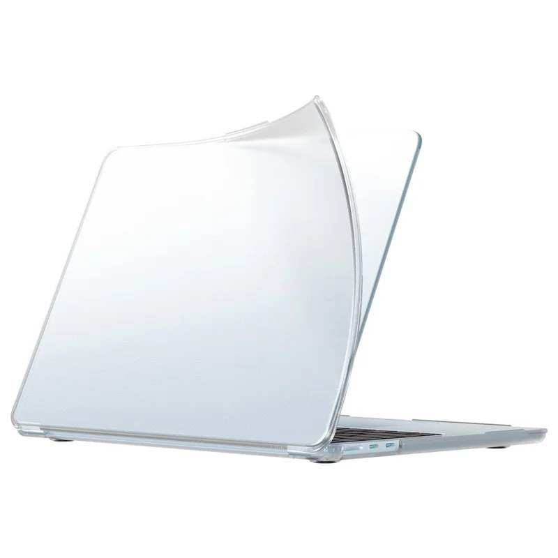 Protective Case for MacBook Air 13 inch (2026) / (2025) / (2024) / (2022) Drop Proof Matte PC + TPU Laptop Cover - Transparent