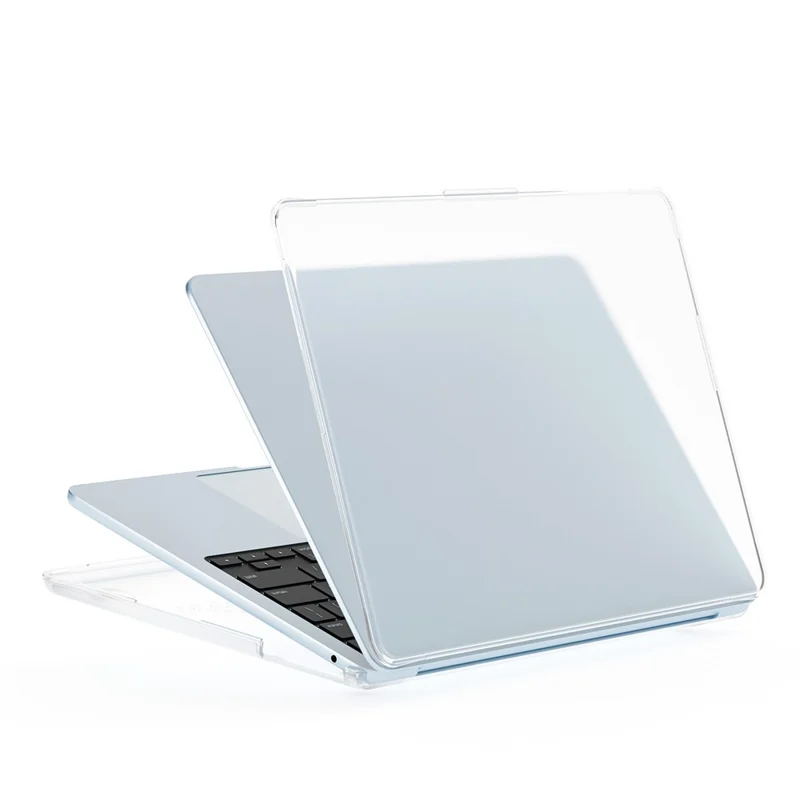 Protective Case for MacBook Air 13 inch (2026) / (2025) / (2024) / (2022) Drop Proof Matte PC + TPU Laptop Cover - Transparent