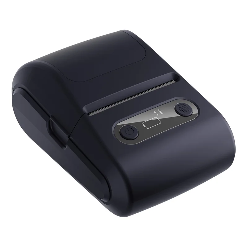 P1 Mini Thermal Label Printer 203DPI 1200mAh Bluetooth-compatible Portable Sticker Maker Handheld Printer - Black