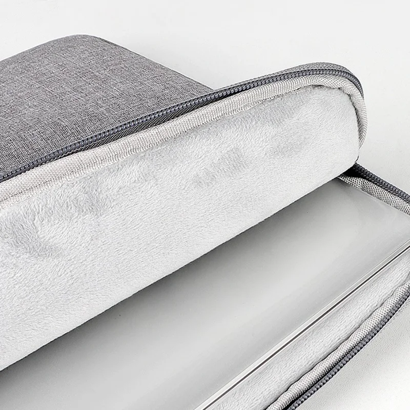 Portable Laptop Bag 11.6-12.5 inch Oxford Fabric Waterproof Computer Case Protective Sleeve - Grey