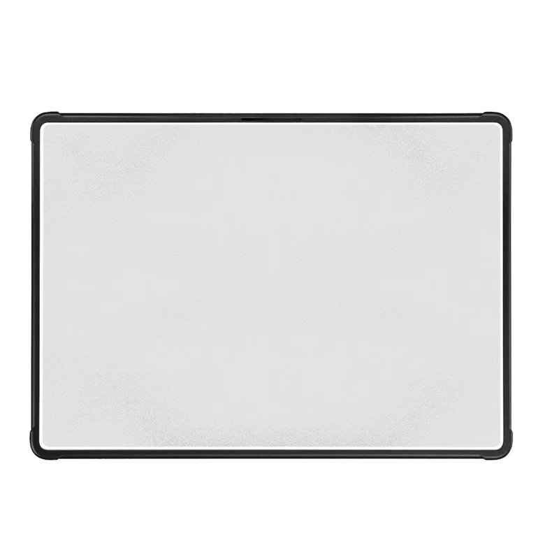 Custodia Protettiva per MacBook Air 13 pollici (2026) / (2025) / (2024) / (2022) Cover Rigida Sottile in PC TPU con Angoli Rinforzati - Nero Trasparente