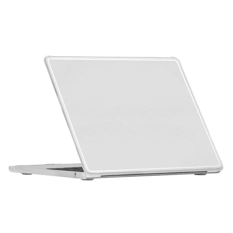 Прозрачный защитный чехол для MacBook Air 13 дюймов (2026) / (2025) / (2024) / (2022), ультратонкий жесткий корпус из поликарбоната и ТПУ с усиленными углами