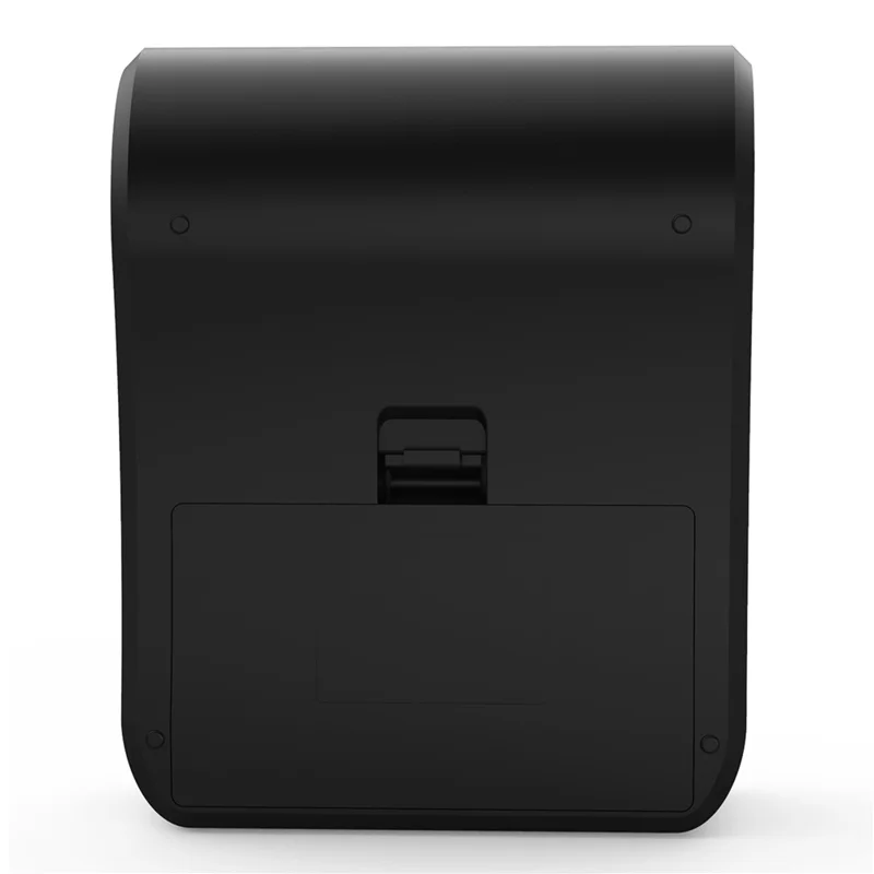 ZJ-8006 Impresora térmica portátil de recibos de 80 mm, impresora móvil de tickets con Bluetooth compatible y USB, doble modo - Negro / Enchufe UE