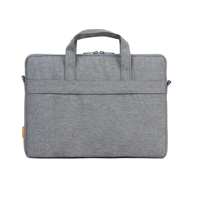 POFOKO A530 Laptop de 16 Polegadas Bola Transportadora de Notebook à Prova D'água Tote Crossbody Bag Com Pequenos Acessórios - Cinza