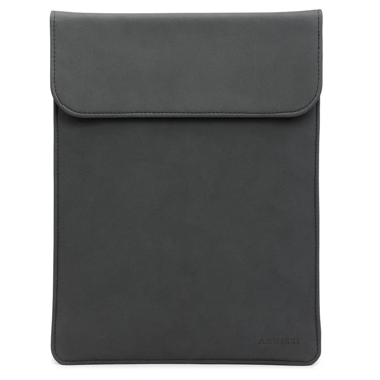 HL0130 Matte Notebook Protective Bag Magnetic Flap Laptop Sleeve for MacBook Lenovo HP 13.3-14 Inch Notebook - Black