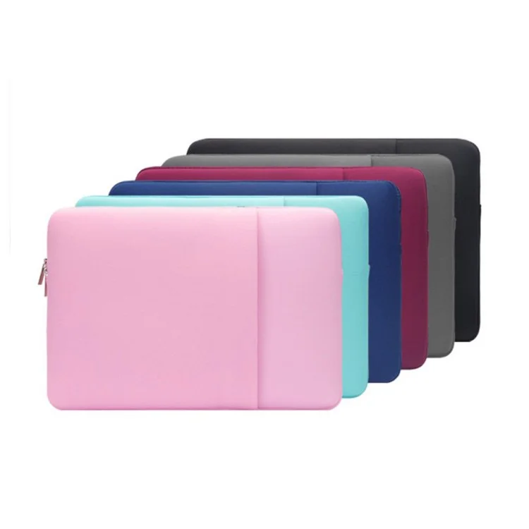 ENZE 3061 15.8 inch Notebook Bag Waterproof Laptop Dual Zipper Protective Sleeve Bag Carrying Pouch - Grey
