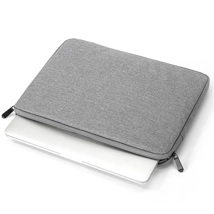 N005 Funda de Nailon para Portátil de 14.1-15.4 Pulgadas - Gris Claro