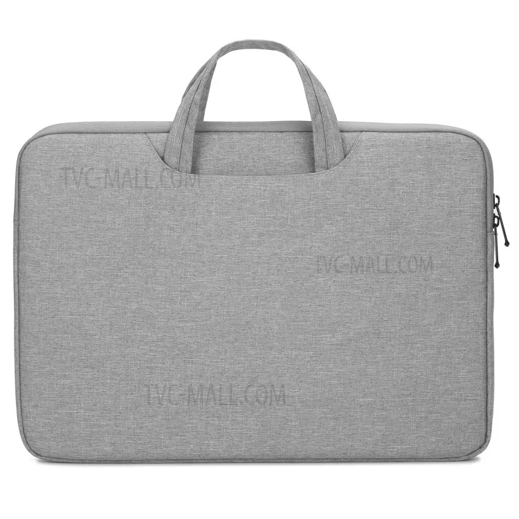 Ударопрочный чехол для ноутбука N004 Business Briefcase, водонепроницаемая сумка-мессенджер для ноутбуков 14,1-15,4 дюйма - светло-серый