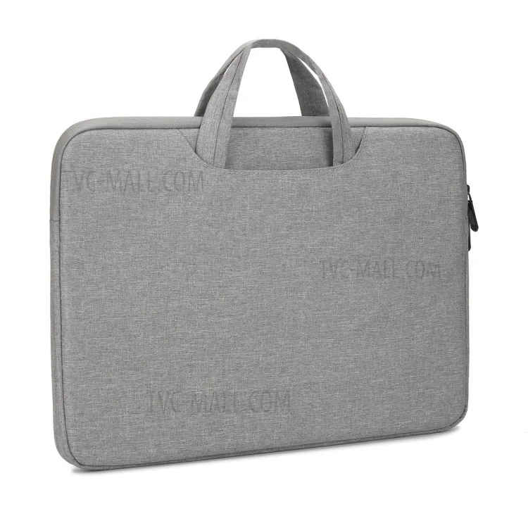 Ударопрочный чехол для ноутбука N004 Business Briefcase, водонепроницаемая сумка-мессенджер для ноутбуков 14,1-15,4 дюйма - светло-серый