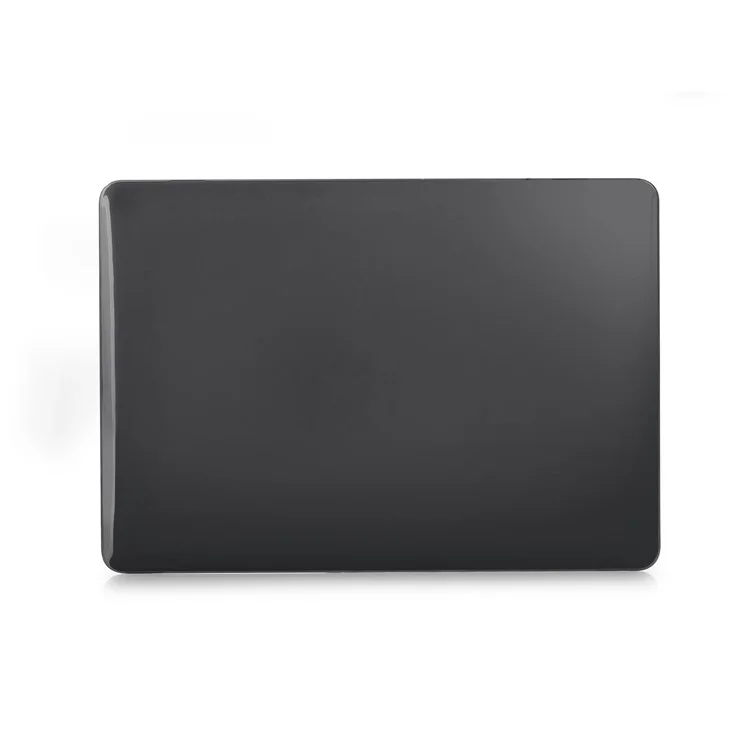 Dustproof Front and Back Protective Shell Clear PC Cover for MacBook Pro 16.2-inch (A2485) 2021 - Black