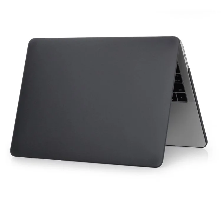 Para MacBook Pro 16 Polegadas (2021) (A2485) Resistente ao Arranhão PC Fosco Para PC Frontal e Traseiro Shell - Preto