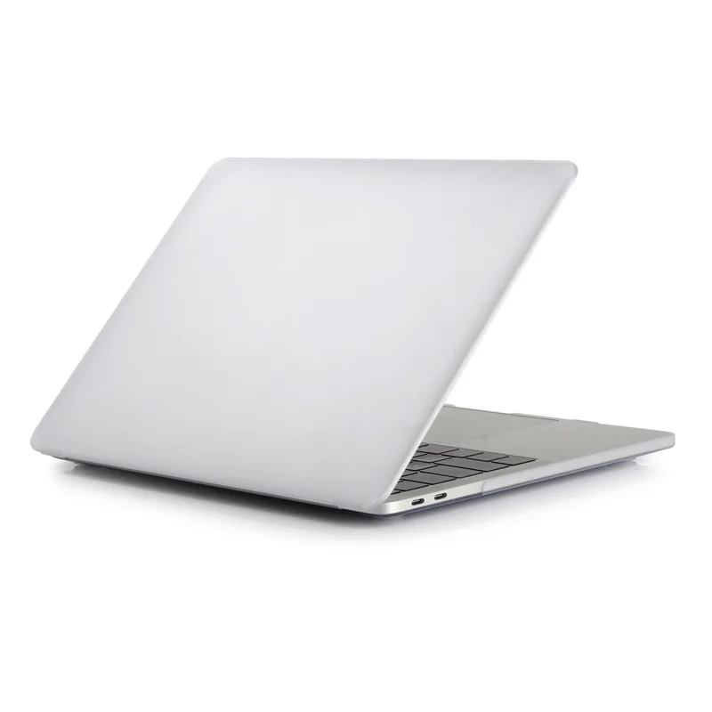 Voor MacBook Pro 16 inch (2024) (2023) (2021) (A2485) Krasbestendige Matte PC Beschermhoes voor Voor- en Achterkant - Transparant