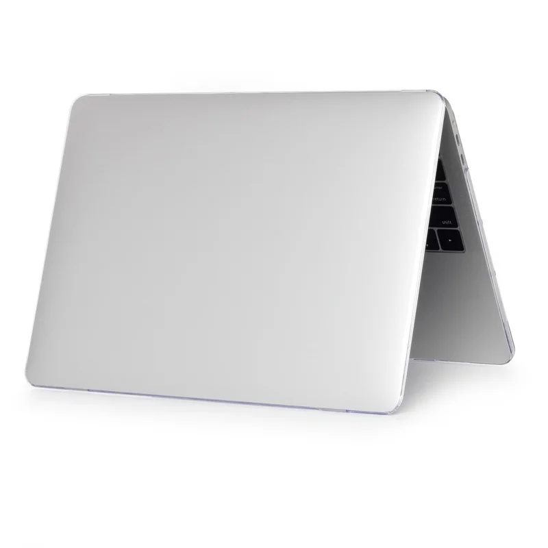 Voor MacBook Pro 16 inch (2024) (2023) (2021) (A2485) Krasbestendige Matte PC Beschermhoes voor Voor- en Achterkant - Transparant