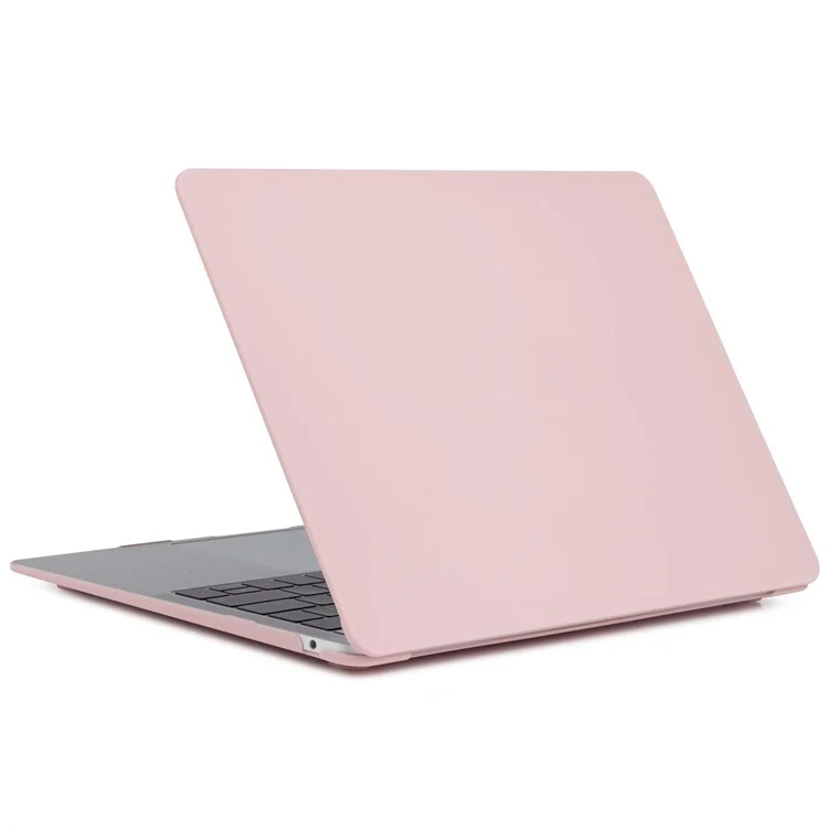 Pour MacBook Pro 14 pouces (2021) (A2442) Anti-empreintes Matte PC Coque de protection avant et arrière - Rose clair