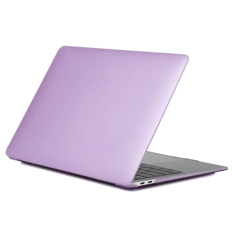 Capa Protectora Traseira e Frontal em PC Mate Anti-impressão Digital para MacBook Pro 14 polegadas (2025) / (2024) / (2023) / (2022) / (2021) - Roxo