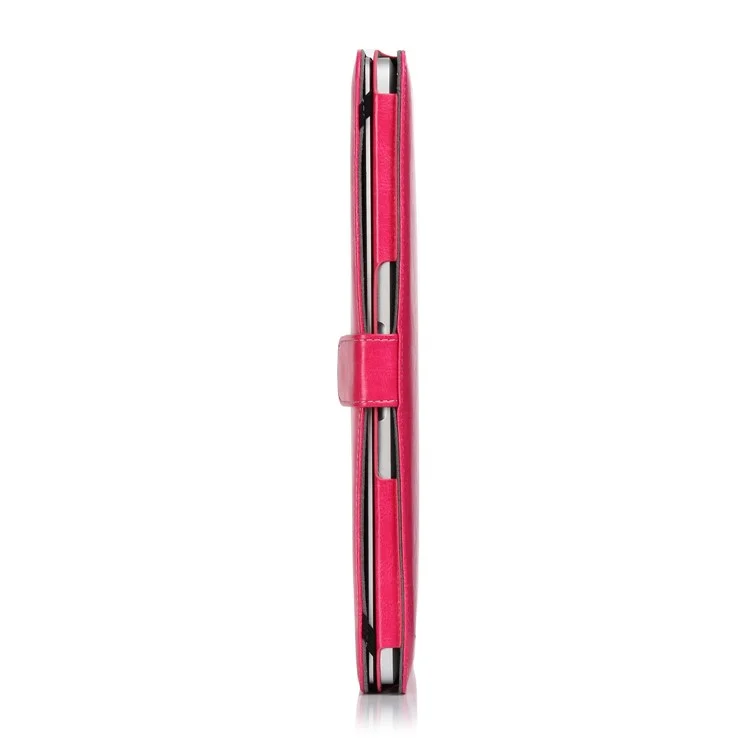 Laptop Sleeve Protective Folio Book PU Leather Cover for MacBook Pro 16.2'' 2021 (A2485) - Rose