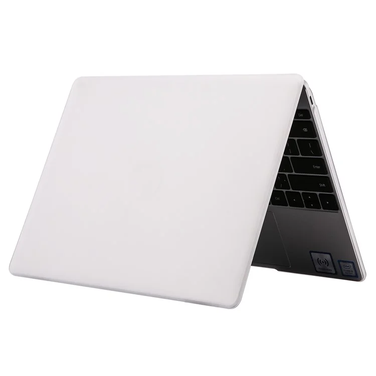 Anti-Slip Bottom Matte PC Laptop Cover Notebook Case for Huawei MateBook 14 (2023) / (2021) - White