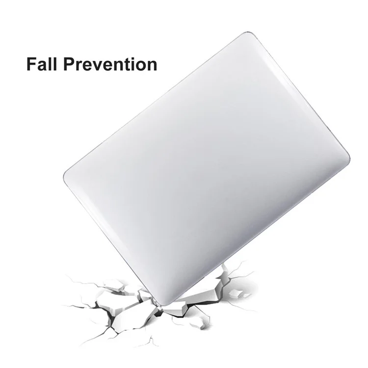 ENKAY HAT PRINCE Crystal PC Front and Back Protective Cover Anti-Drop Shell for MacBook Pro 16 inch (2024) (2023) (2021) A2485 - Transparent