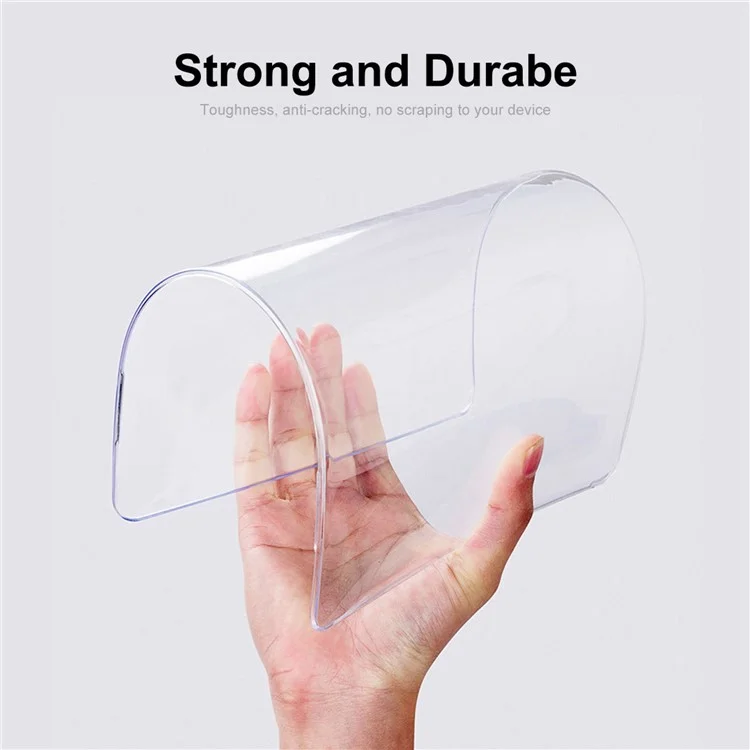 ENKAY HAT PRINCE Crystal PC Front and Back Protective Cover Anti-Drop Shell for MacBook Pro 16 inch (2024) (2023) (2021) A2485 - Transparent