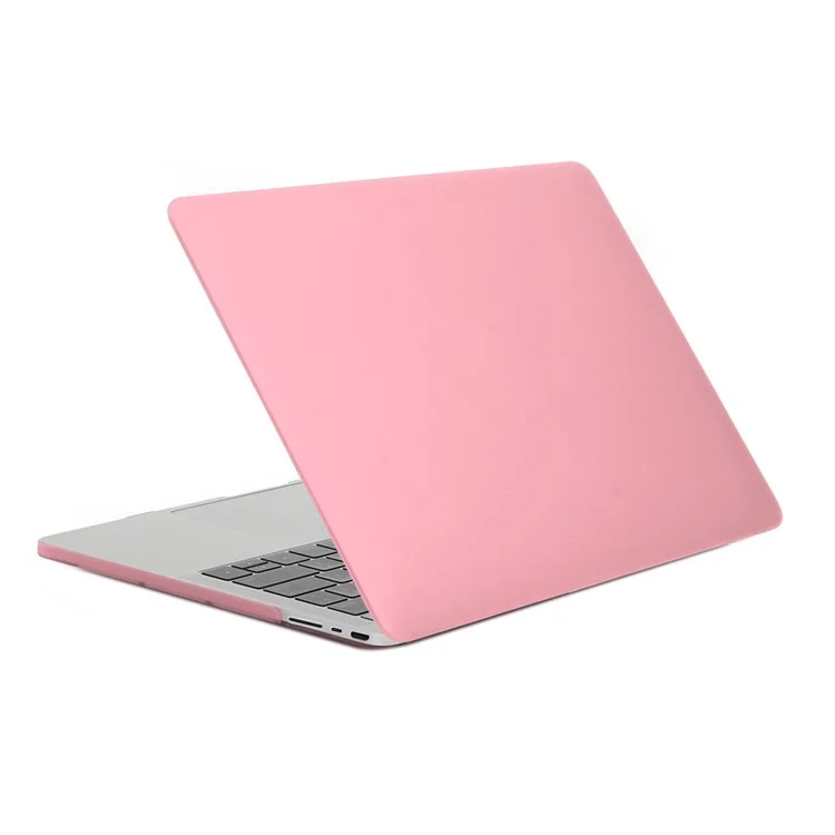 ENKAY HAT PRINCE Coque de protection avant et arrière en PC mat résistant aux chocs pour MacBook Pro 14 pouces (2021) A2442 - Rose