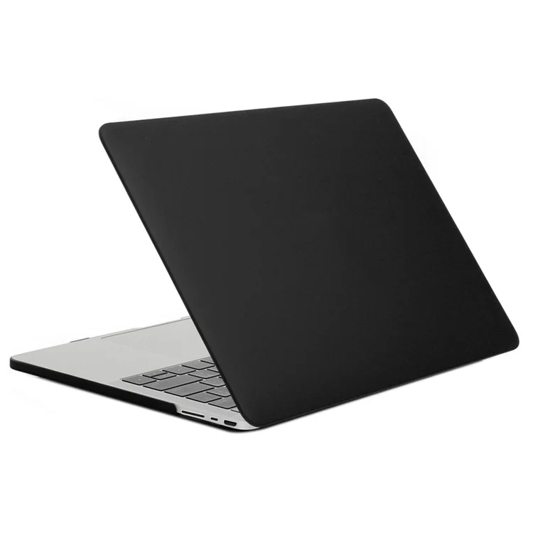 ENKAY HAT PRINCE Fall-proof Matte PC Front and Back Protective Shell für MacBook Pro 16 Zoll (2021) A2485 - Schwarz