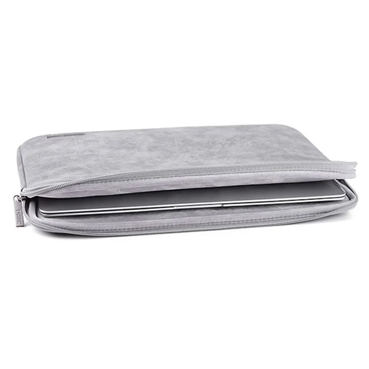 Canvasartisan L11-03 11 "Doublure Antichoc Pour Ordinateur Portable Étui En Cuir PU Pochette Portable Pochette À Glissière À Fermeture À Glissière Sac De Transport Ordinateur - Le Noir