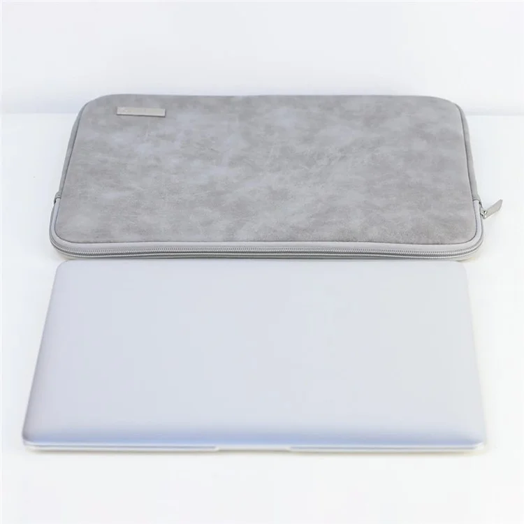 Canvasartisan L11-03 11 "Doublure Antichoc Pour Ordinateur Portable Étui En Cuir PU Pochette Portable Pochette À Glissière À Fermeture À Glissière Sac De Transport Ordinateur - Le Noir